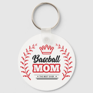 Baseball-Mama Schlüsselanhänger