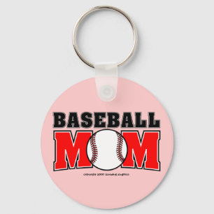 Baseball-Mama-Schlüsselanhänger Schlüsselanhänger