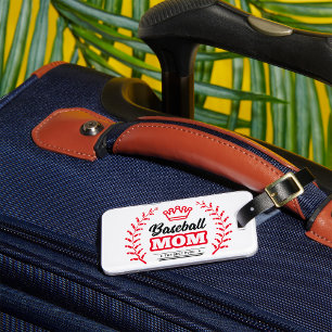 Baseball Mama Shirt Die beste Krone je Gepäckanhänger