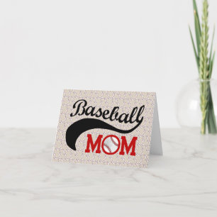 Baseball-Mama Sporty Karte