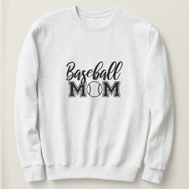 Baseball Mama Sweatshirt (Design vorne)