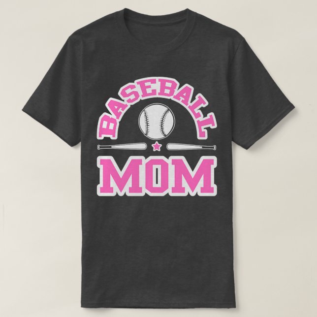 Baseball-Mama T-Shirt (Design vorne)