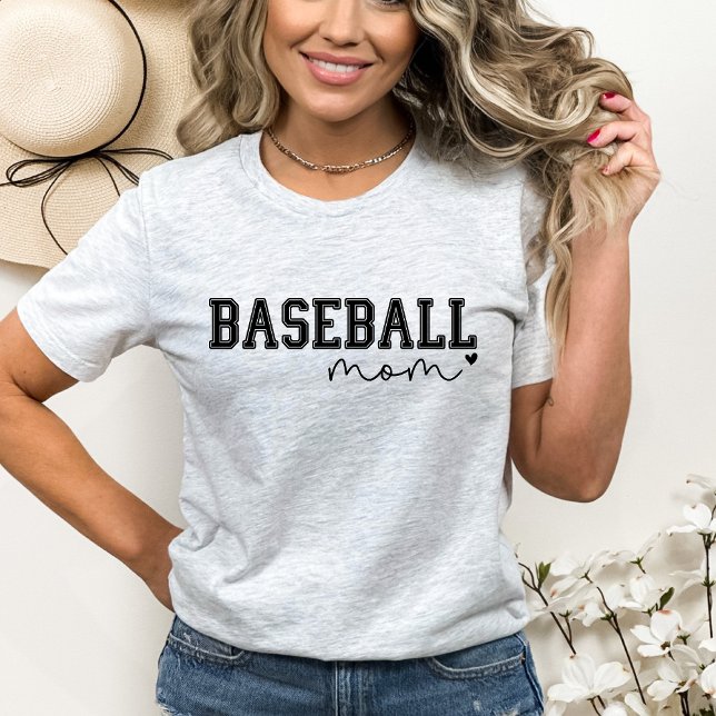 Baseball-Mama T-Shirt (Von Creator hochgeladen)