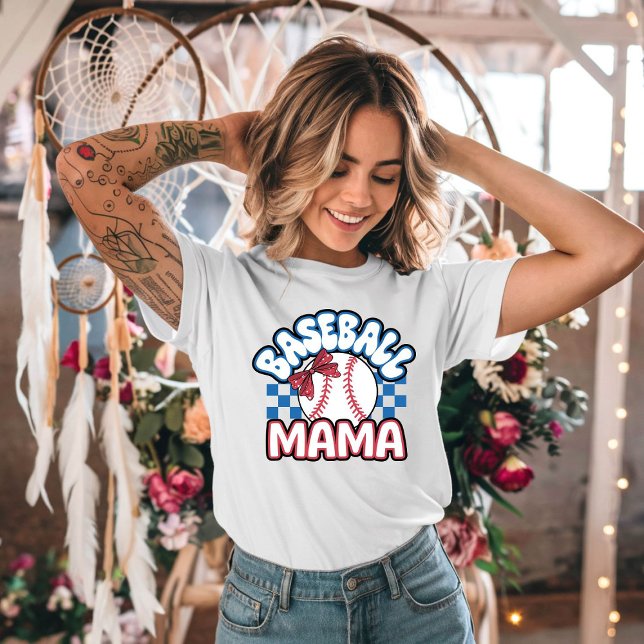 Baseball Mama T-Shirt (Von Creator hochgeladen)