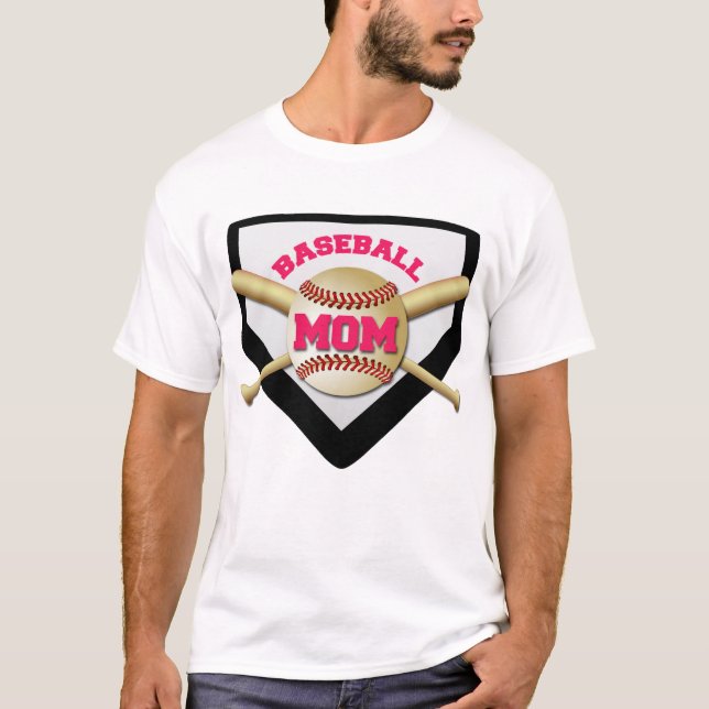 BASEBALL-MAMA T-Shirt (Vorderseite)