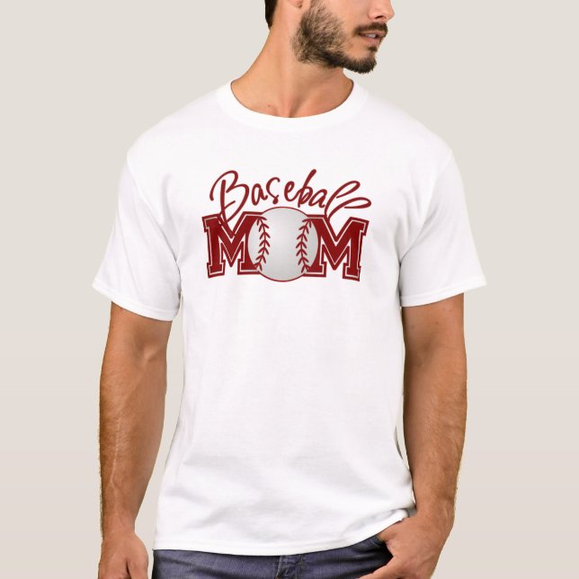 Baseball MAMA T-Shirt (Vorderseite)