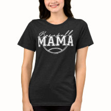 Baseball Mama T - Shirt - Game Day Graphic T-Shirt