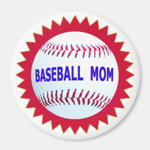 Baseball-Mama-T - Shirts und einzigartige Magnet