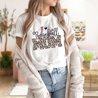 Baseball Mama Tee Shirt Women Baseball T Shirt