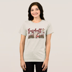 Baseball-Mama Tri-Blend Shirt