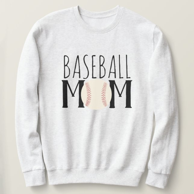 Baseball Mama Unisex Sweatshirt (Design vorne)