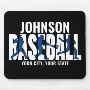 Baseball-Mannschaft ADD NAME Champion Spiel Spiele Mousepad