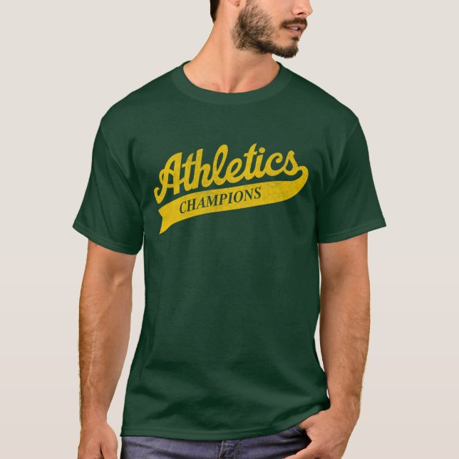 Baseball-Mannschaft Athletik T-Shirt (Vorderseite)