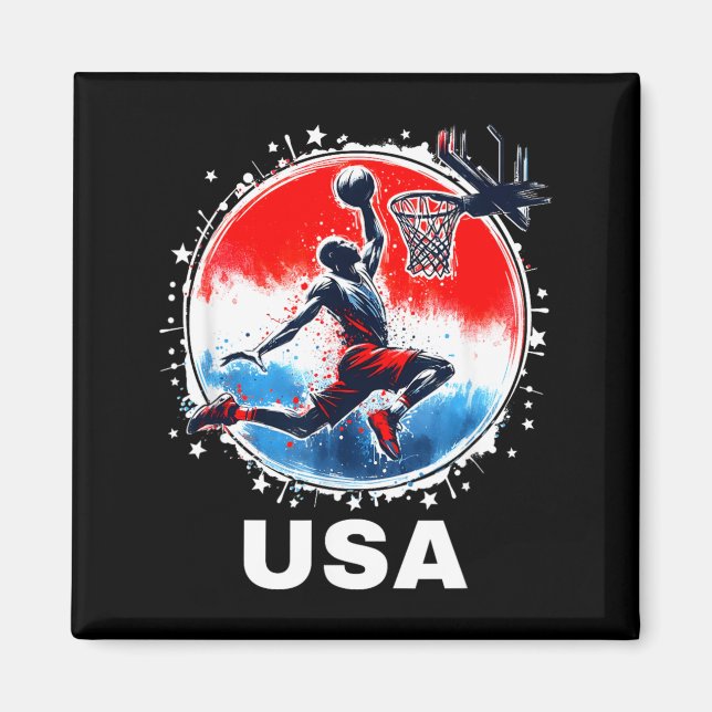 Baseball-Mannschaft Baseball Flying Bisonrel USA-T Magnet (Vorne)