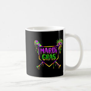 Baseball Mardi Gras Karneval Party Maske Eiscreme  Kaffeetasse