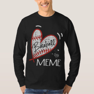 Baseball Meme für Oma Frauen Muttertagspenden T-Shirt