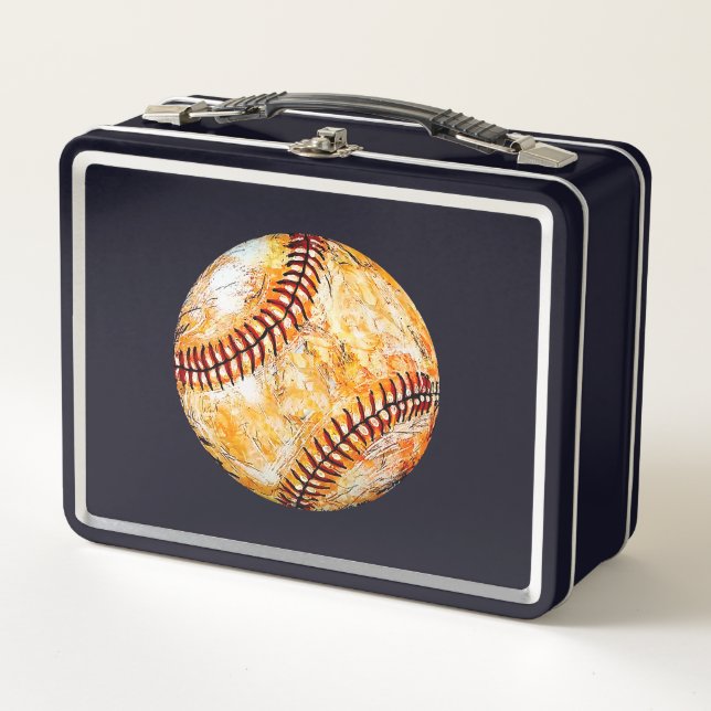 Baseball Metal Lunchbox (Vorderseite)