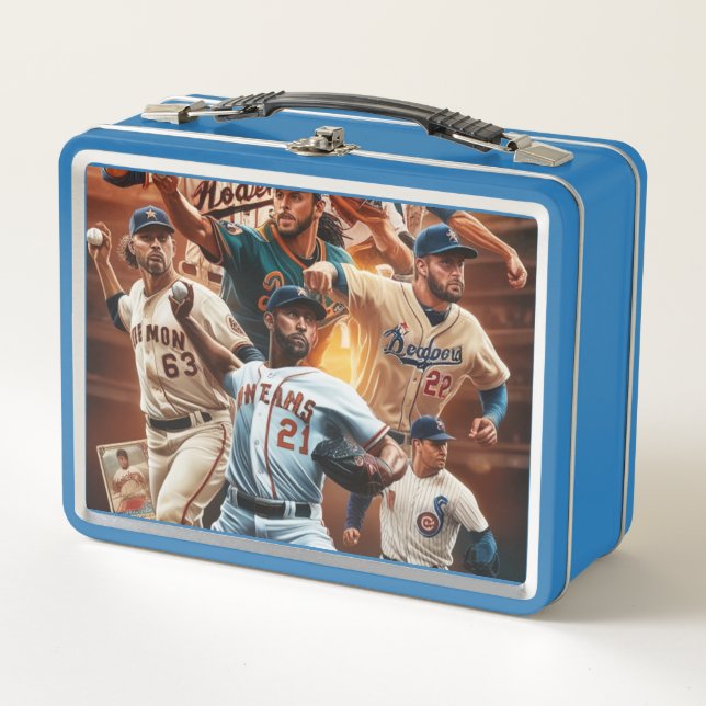 Baseball Metal Lunchbox (Vorderseite)