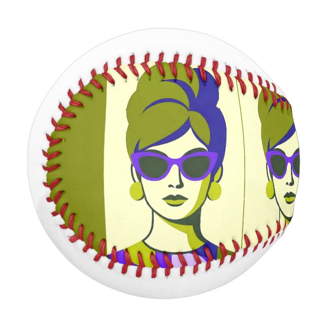 BASEBALL - MID CENTURY MODERN DESIGN. (Vorderseite Links)
