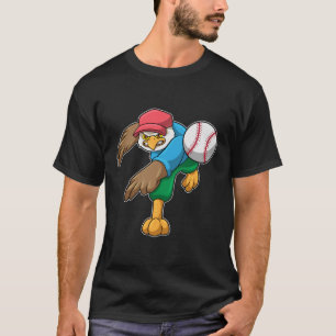 Baseball mit Baseballschläger T-Shirt