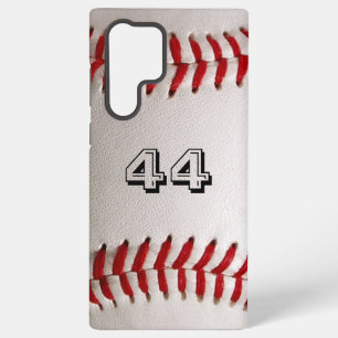 Baseball mit benutzerdefinierbarer Nummer Samsung Galaxy Hülle
