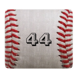 Baseball mit benutzerdefinierbarer Nummer Schneidebrett