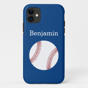 Baseball mit individuellem Namen - königliches Case-Mate iPhone Hülle