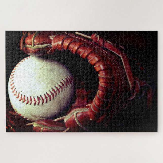 Baseball-Mitt Puzzle (Horizontal)