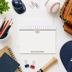 Baseball Mitteilungskarte