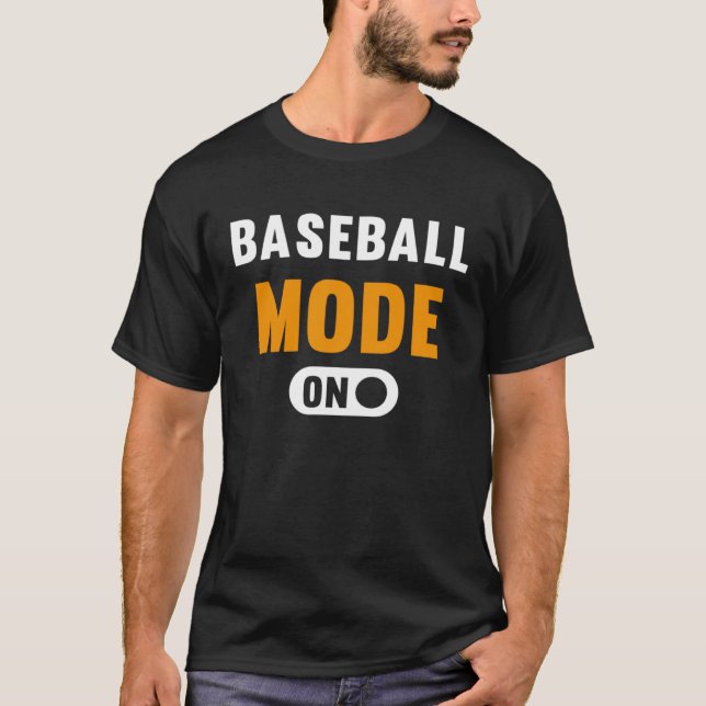 Baseball Mode on T-Shirt (Vorderseite)