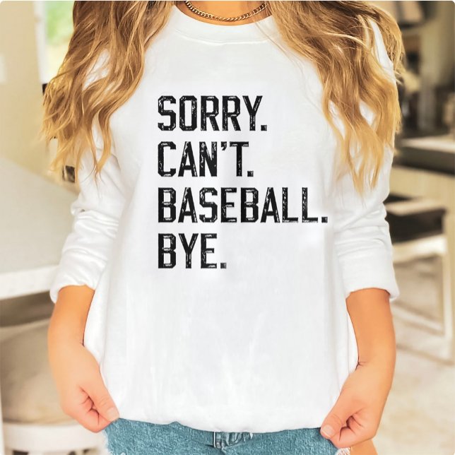 Baseball | Moderne Mama Kinder Muttertag weiß Sweatshirt (Von Creator hochgeladen)