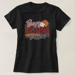 Baseball-Mom-Shirt - Baller großziehen Grafik-Shir T-Shirt