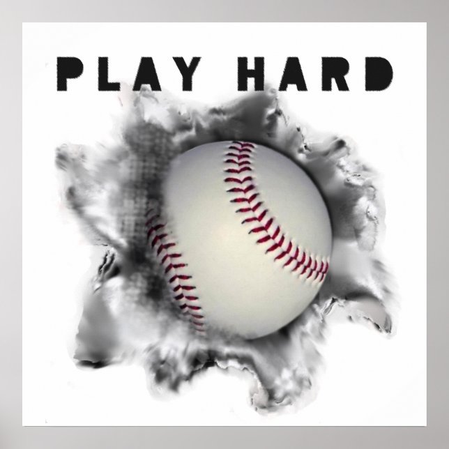 Baseball-Motivation Poster (Vorne)