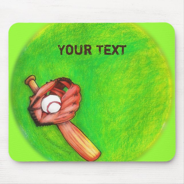 Baseball Mousepad (Vorne)