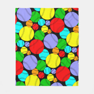 Baseball Muster Fleece Blanket