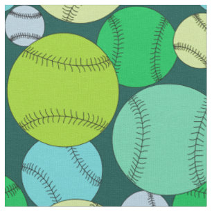 Baseball-Muster Stoff