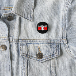 Baseball-Mutter Button
