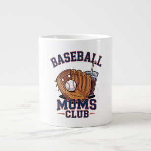 Baseball Mütter Club Muttertag Jumbo-Tasse