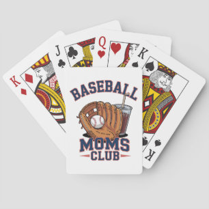 Baseball Mütter Club Muttertag Spielkarten