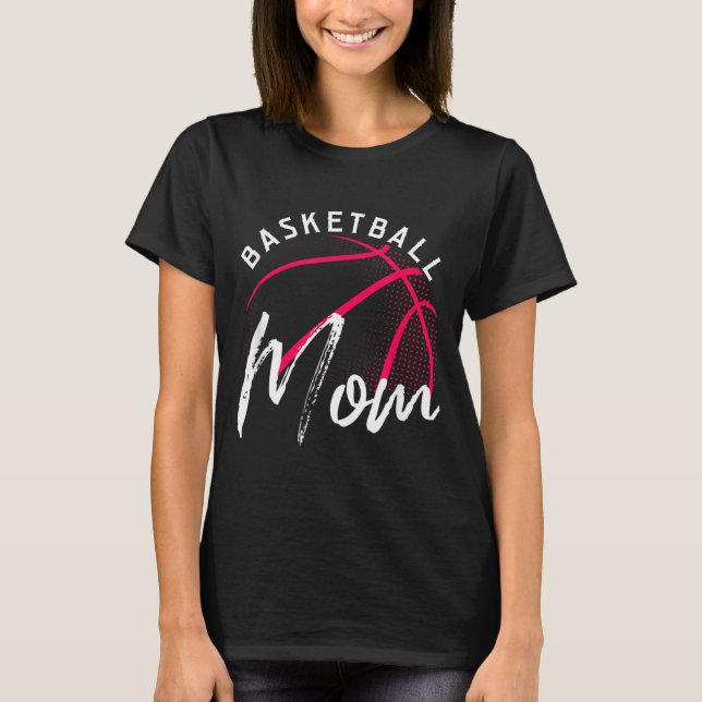 Baseball-Mutter Muttertag T-Shirt (Vorderseite)