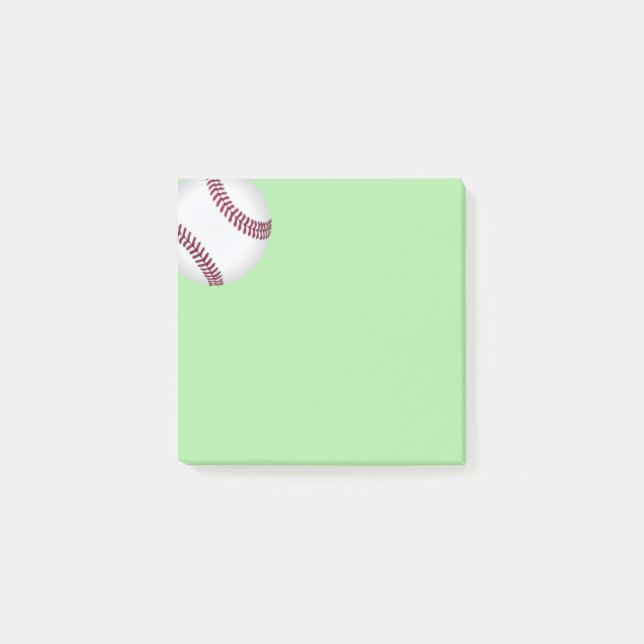 Baseball nach den Notizen (Vorderseite)
