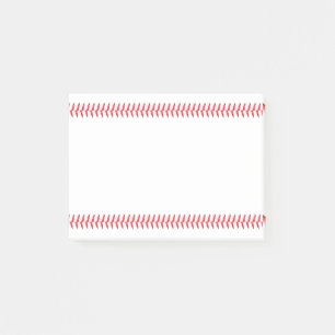 Baseball näht den themenorientierten Sport Post-it Klebezettel