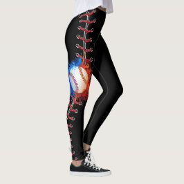 Baseball näht Jahreszeit 2018 Leggings
