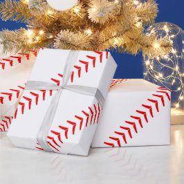 Baseball-Nähte festigen Baseball-Party-Geschenkpap Geschenkpapier