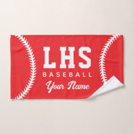 Baseball-Nähte Individuelles Sporthandtuch Team-In Handtuch