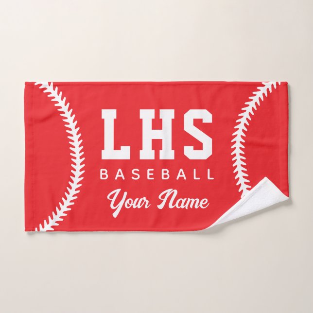Baseball-Nähte Individuelles Sporthandtuch Team-In Handtuch (Handtuch)