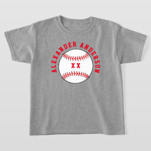 Baseball Name und Jersey Personalize T - Shirt
