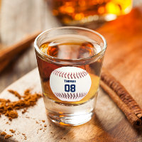 Baseball-Name und -Nummer Personalisiert