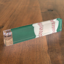 Baseball  namensplakette