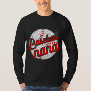 Baseball Nana Baseball Player Großmutter Mutter T-Shirt